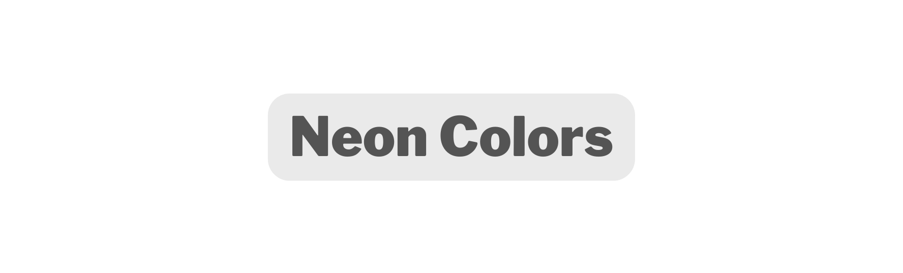 Neon Colors